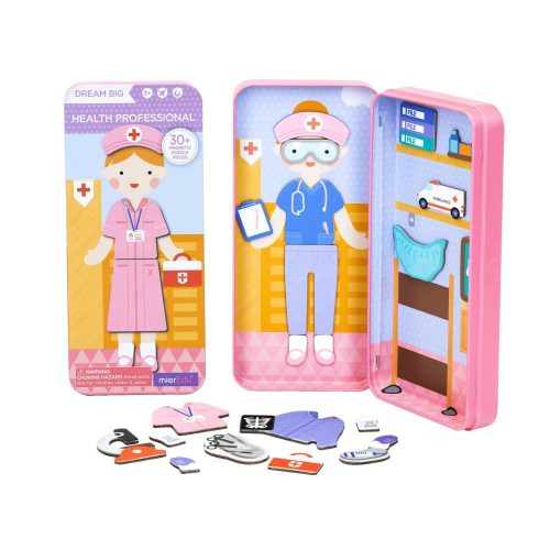Mágneses puzzle játék, Kórház MierEdu