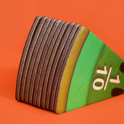 Finom ételek, törtek mágneses matematikai játék, MierEdu