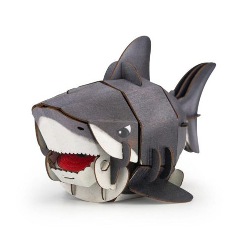 Hangot adó 3D állatos puzzle, Cápa MierEdu