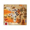 Hangot adó 3D állatos puzzle, Tigris MierEdu