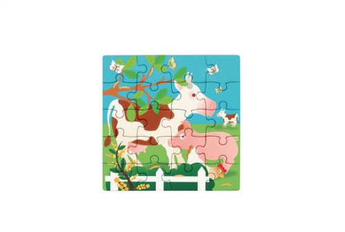 Mágneses puzzle könyv - Farm - Scratch Europe