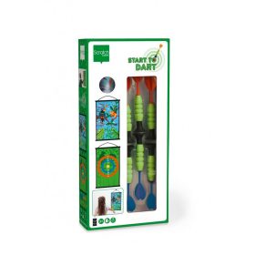   Darts kezdőkészlet Dzsungel, 38*60 cm 2 oldalas, Scratch Europe