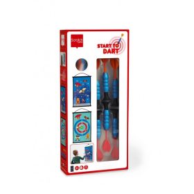   Darts kezdőkészlet Szuperhős, 38*60 cm 2 oldalas, Scratch Europe