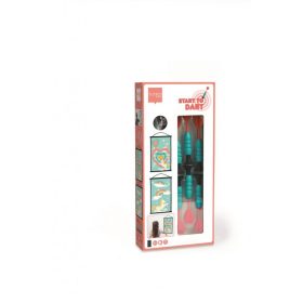   Darts kezdőkészlet, Unikornis 38*60 cm 2 oldalas, Scratch Europe