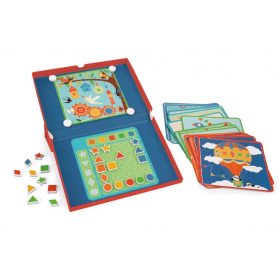   Fejtörő - Színek és formák mágneses logikai játék Scratch Europe