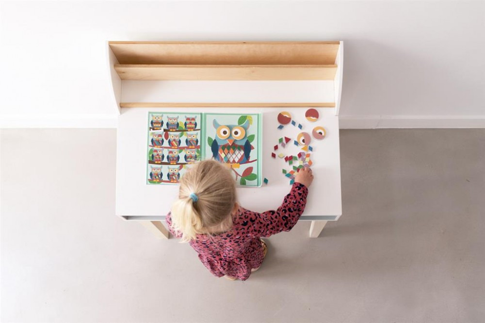 Baglyok - Színek és formák mágneses logikai játék EduLogic - Scratch Europe - Gyerekek játszanak
