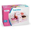 Süteményes cupcake ajándék dobozban fajáték New Classic Toys