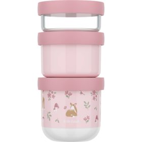   Little Dutch gyerek snack box készlet 3 db-os - fairy garden