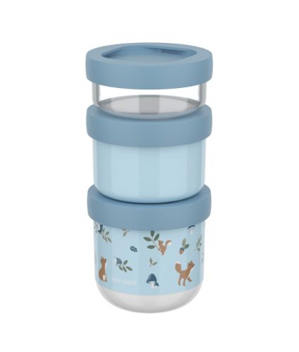 Little Dutch gyerek snack tál készlet 3 db-os - forest friends