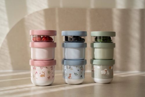 Little Dutch gyerek snack tál készlet 3 db-os - forest friends