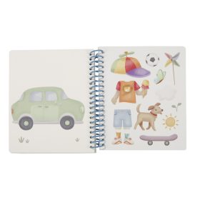   Little Dutch öltöztess fel matricás füzet - Jim és barátai