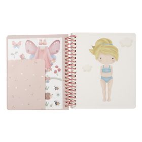   Little Dutch öltöztess matricás füzet - Rosa és barátai