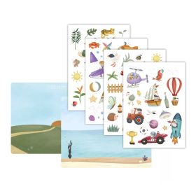 Little Dutch ablak matrica - Jim és barátai