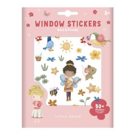 Little Dutch ablak matrica - Rosa és barátai