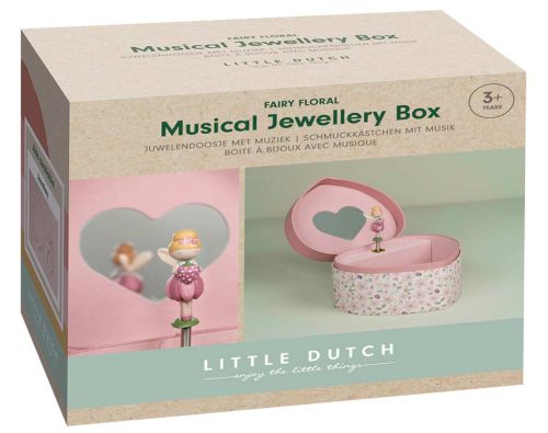 Little Dutch zenélő ékszerdoboz - Fairy Garden