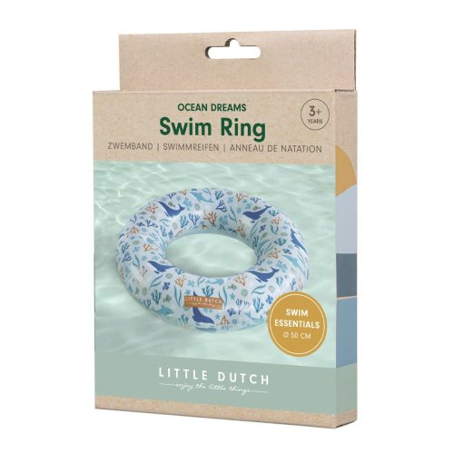 Little Dutch úszógumi Ocean Dreams kék 50 cm