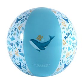   Little Dutch felfújható strandlabda Ocean Dreams kék 35 cm