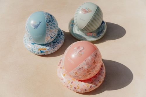 Little Dutch felfújható strandlabda Ocean Dreams pink 35 cm