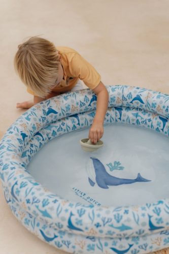 Little Dutch felfújható medence Ocean Dreams kék 80 cm