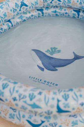 Little Dutch felfújható medence Ocean Dreams kék 80 cm