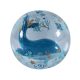 Little Dutch felfújható 3D strandlabda Ocean Dreams kék