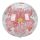 Little Dutch felfújható 3D strandlabda - Pink Flowers