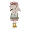 Little Dutch baba díszdobozban - Little Farm Rosa báránnyal 35 cm