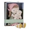 Little Dutch baba díszdobozban - Little Farm Rosa báránnyal 35 cm