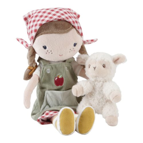 Little Dutch baba díszdobozban - Little Farm Rosa báránnyal 35 cm