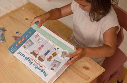 Little Dutch mágneses öltözető játék Rosa&Jim