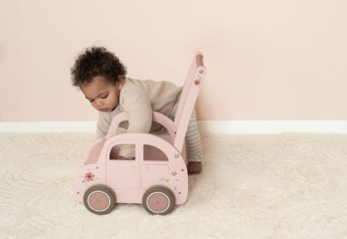 Little Dutch tolható - pink autó