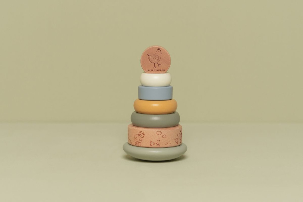 Little Dutch montessori torony - Little Farm részletfotó