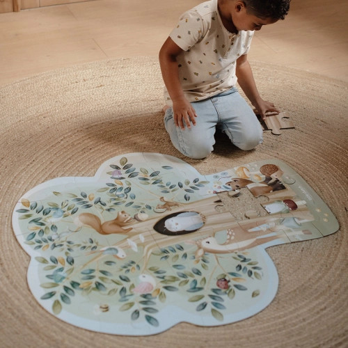 Little Dutch padló puzzle - Forest Friends részletek