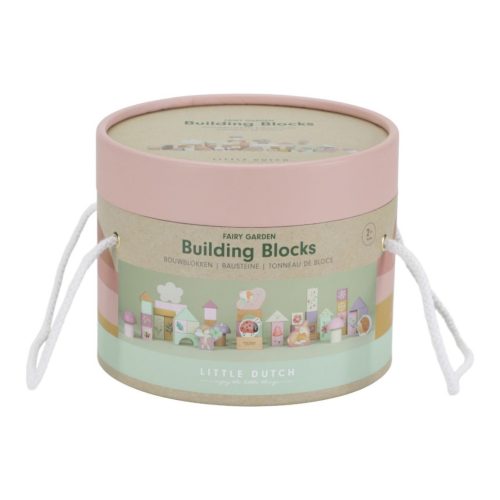 Little Dutch fa építőkocka 50 db - Fairy Garden