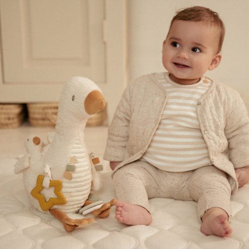 Little Dutch activity plüss gúnár - Newborn Naturals