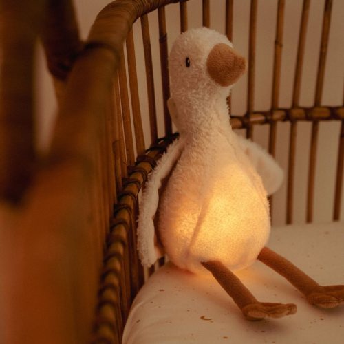 Little Dutch alvást segítő zenélő gúnár éjjeli fénnyel - Newborn Naturals