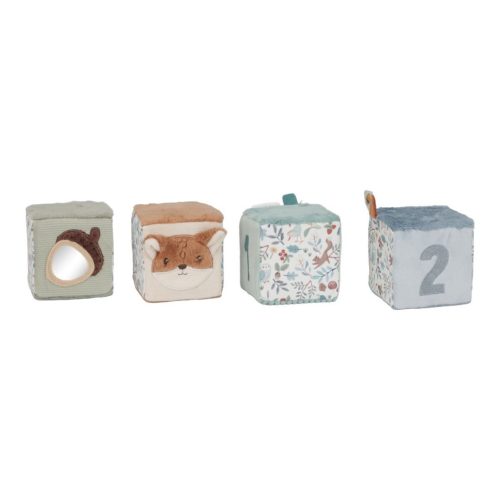 Little Dutch plüss kockák - Forest Friends