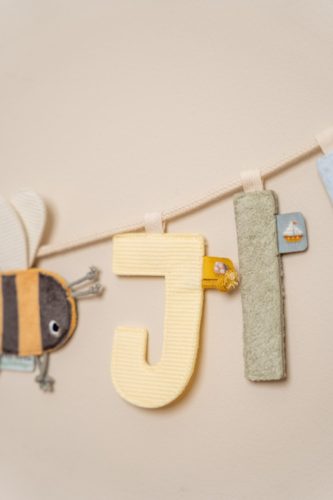 Little Dutch felfűzhető textil betű S