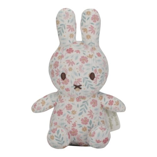 Little Dutch Miffy nyuszi 15 cm teljes felületén mintás - Lucky Blossom