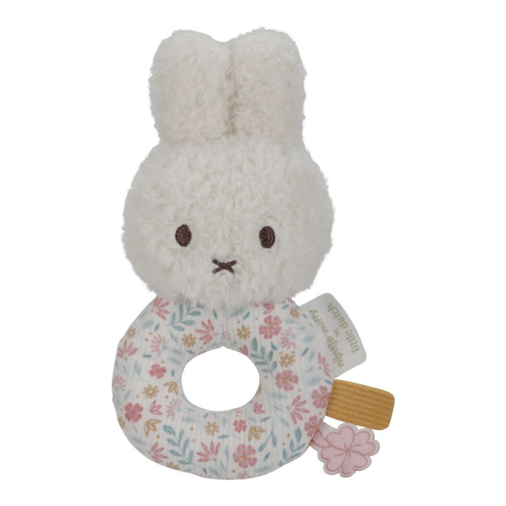 Little Dutch Miffy plüss csörgő - Lucky Blossom fő kép
