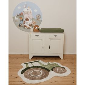 Little Dutch gyerekszőnyeg traktor 100x110 cm