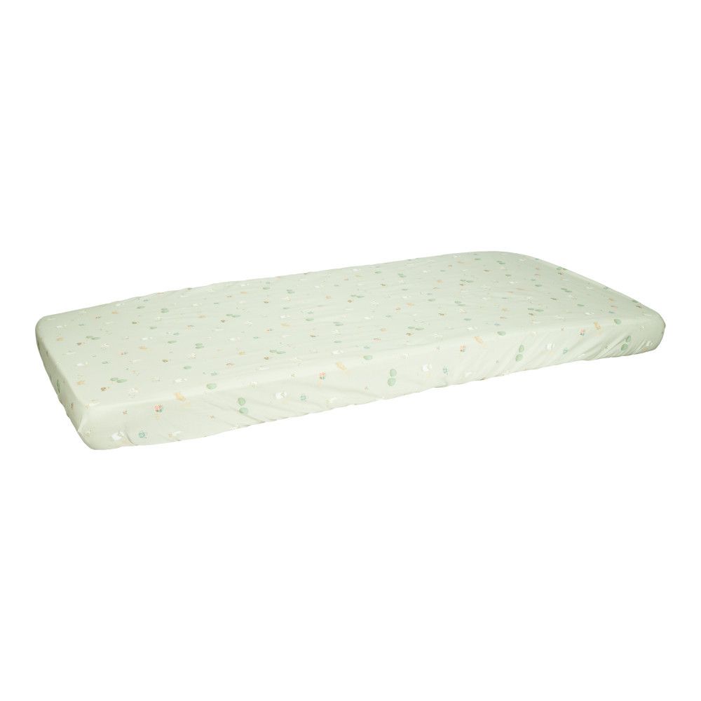 Little Dutch gumis lepedő 70x140 cm - Little Farm közelkép