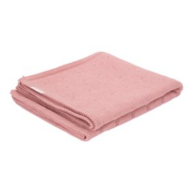 Little Dutch kötött babatakaró - Pure Pink Blush