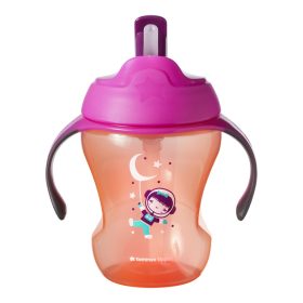   Tommee Tippee itatópohár szívószálas Easy Drink Straw Cup 230ml 6hó  