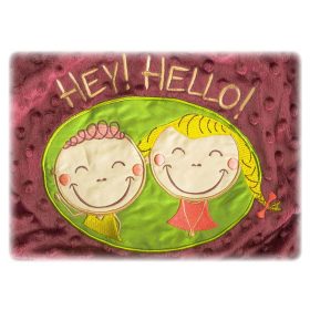 Sensillo takaró kétoldalas 75x100cm Hey Hello