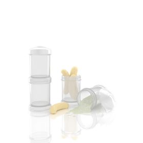 Twistshake tápszeradagoló doboz 2x100ml fehér