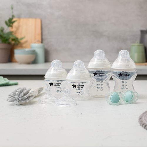 Tommee Tippee újszülött cumisüveg kezdő szett Natural Start (9db)
