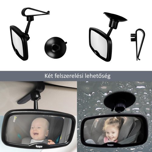 Zopa babafigyelő tükör szélvédőre vagy napellenzőre ZOP029141