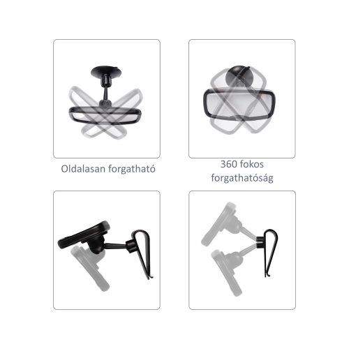 Zopa babafigyelő tükör szélvédőre vagy napellenzőre ZOP029141