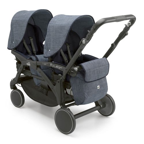 CAM babakocsi ikreknek Twin Pulsar Tris 625 kék